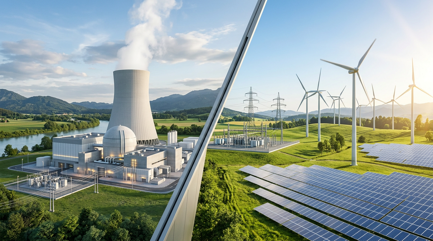 Atomkraft vs Erneuerbare Energien: Der Vergleich 2026