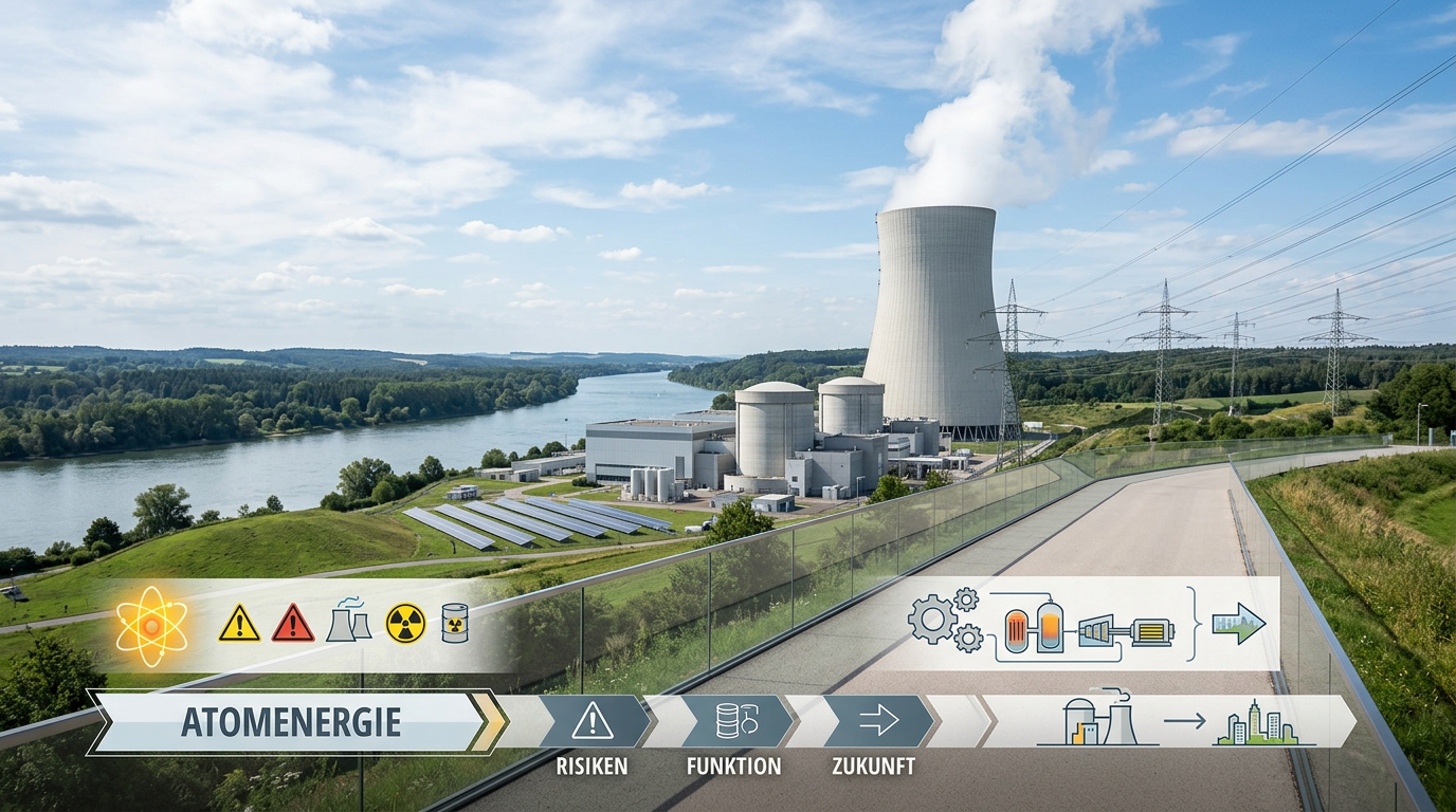 Was ist Atomenergie? 5 Risiken, Funktion & Zukunft[2026]